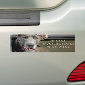 Sie mit mir Autoaufkleber sprechend (Auf Auto)