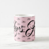 Sie mit Muster Kaffeetasse (Mittel)