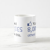 Sie mögen 8008135 Daumen oben Kaffeetasse (Mittel)