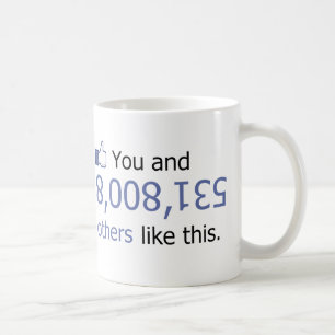 Sie mögen 8008135 Daumen oben Kaffeetasse