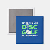 Sie mögen Disk Golf Magnet (Vorderseite/Rückseite)