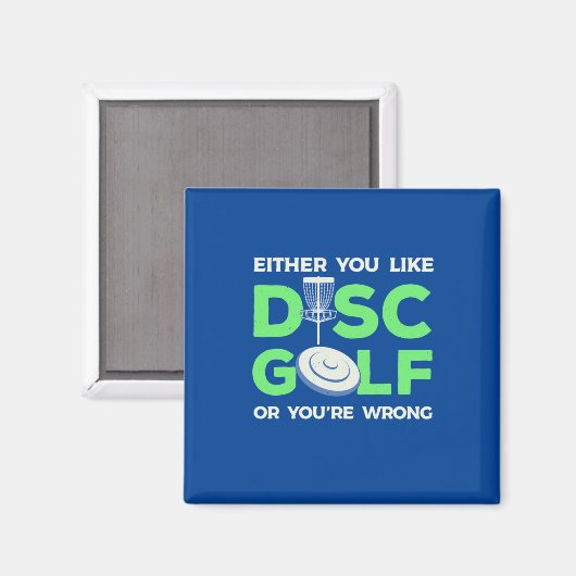Sie mögen Disk Golf Magnet (Vorderseite/Rückseite)