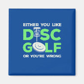 Sie mögen Disk Golf Magnet (Vorne)