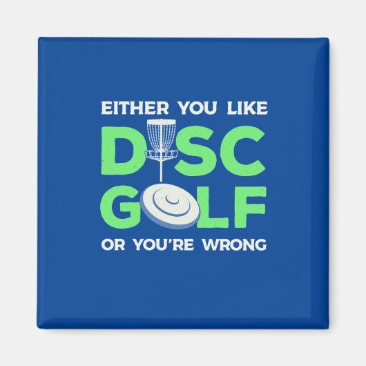 Sie mögen Disk Golf Magnet (Vorne)