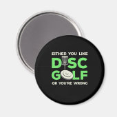 Sie mögen Disk Golf Magnet (Vorderseite/Rückseite)