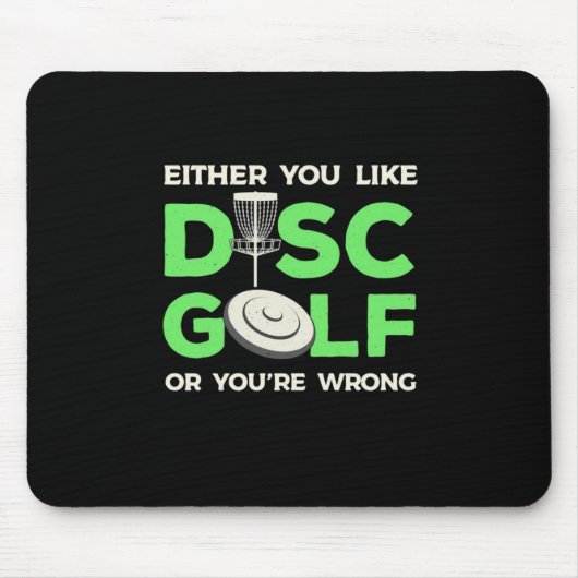 Sie mögen Disk Golf Mousepad (Vorne)