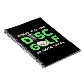 Sie mögen Disk Golf Notizblock (Rechte Seite)