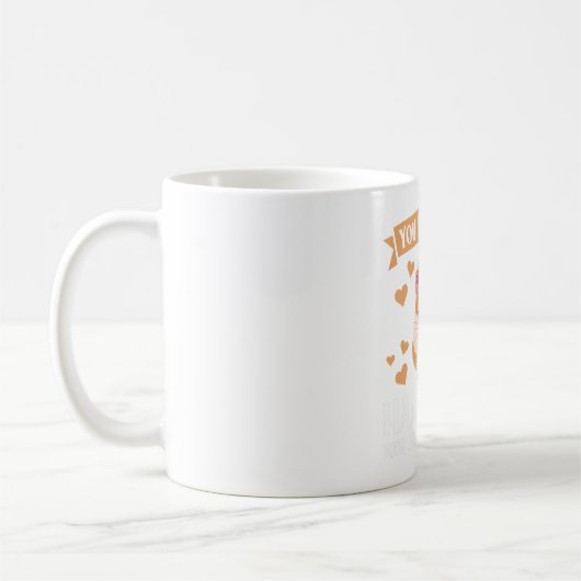 Sie mögen Hamster Ihr Leben muss so langweilig sei Kaffeetasse (Links)
