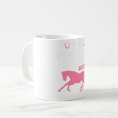Sie mögen Pferde Ihr Leben muss so langweilig sein Kaffeetasse (Vorderseite Links)