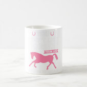 Sie mögen Pferde Ihr Leben muss so langweilig sein Kaffeetasse (Mittel)