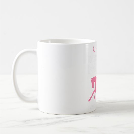 Sie mögen Pferde Ihr Leben muss so langweilig sein Kaffeetasse (Links)