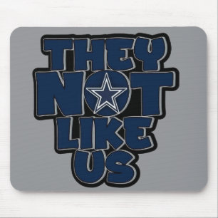 Sie mögen uns nicht *Cowboys* Mousepad