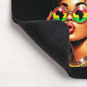 Sie mögen uns nicht Juneteenth 1865, Afro Amerika  Mousepad (Ecke)