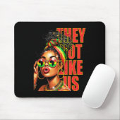Sie mögen uns nicht Juneteenth 1865, Afro Amerika  Mousepad (Mit Mouse)