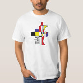 sie mondrian style jnf T-Shirt (Vorderseite)