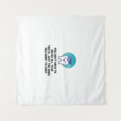 Sie müssen alle Ihre Zähne nicht putzen Wandteppich (Vorderseite (Horizontal))