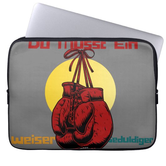 Sie müssen ein weiser, und ermutigender laptopschutzhülle (Vorderseite)