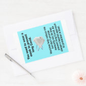 Sie müssen eine Maske tragen, um Papieraufkleber z Rechteckiger Aufkleber (Umschlag)