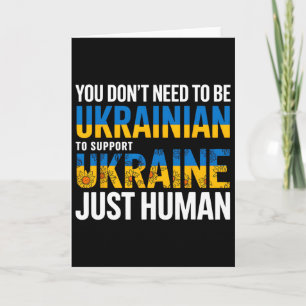 Sie müssen keine Ukrainer sein, um die Ukraine zu Karte