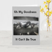 SIE MÜSSEN "KIDDING" SEIN, SIE KÖNNEN NICHT "16" K KARTE (Gelbe Blume)