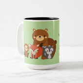 Sie müssen nicht an Liebe jemand anpassen - Zweifarbige Tasse (Vorderseite Links)