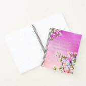 Sie müssen rosa geometrisches Muster aufreißen Notizblock (Innenseite)