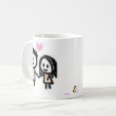 Sie 'n ich zusammen kaffeetasse (Vorderseite Links)