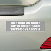 Sie nahmen den Bibeln außerschulischen Autoaufkleber (Auf Auto)