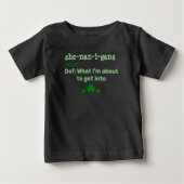 sie-nan-i-gan Saint Patrick's Baby T - Shirt (Vorderseite)