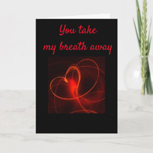 **SIE NEHMEN MEINE BROTTE AB** LIEBE CARD FEIERTAGSKARTE