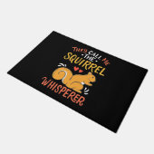 Sie nennen mich das Eichhörnchen Whispern Fußmatte (Schrägansicht)