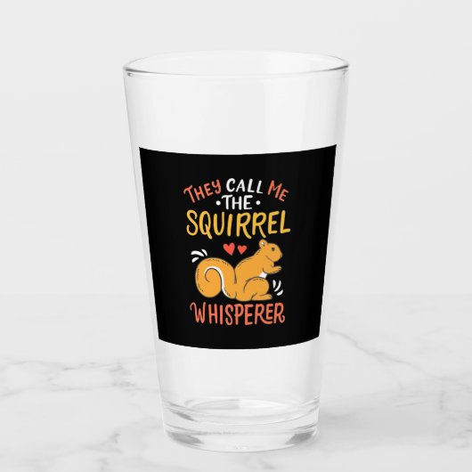 Sie nennen mich das Eichhörnchen Whispern Glas (Vorderseite)