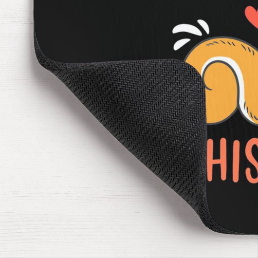 Sie nennen mich das Eichhörnchen Whispern Mousepad (Ecke)