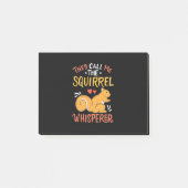 Sie nennen mich das Eichhörnchen Whispern Post-it Klebezettel (Vorderseite)