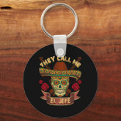 Sie nennen mich El Jefe Schlüsselanhänger (Vorderseite)