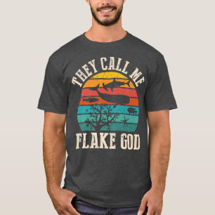 Sie nennen mich "Flake God Funny Aquarist Aquarium T-Shirt