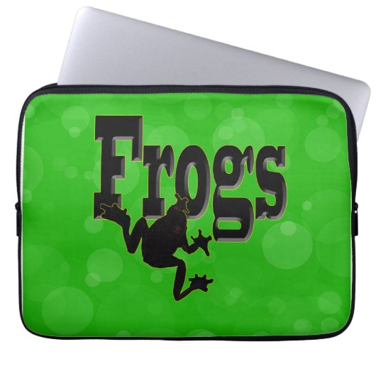 Sie nennen mich Frosch, Laptop-Sieb Laptopschutzhülle (Vorderseite)