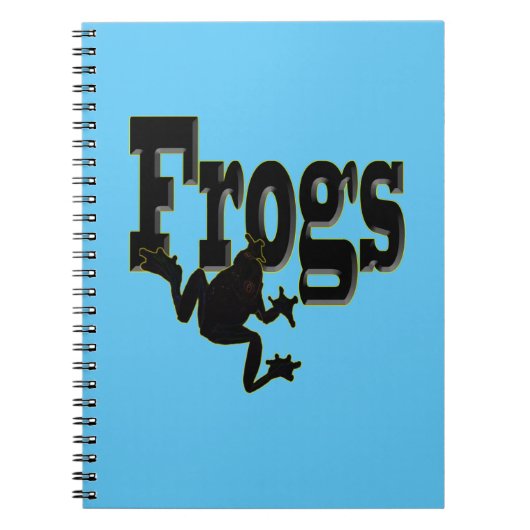 Sie nennen mich Frosch, Notebook Notizblock (Vorderseite)