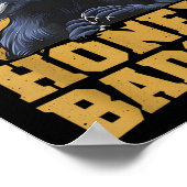 Sie nennen mich Honey Badger Funny Niedlich Fun Sp Poster (Ecke)