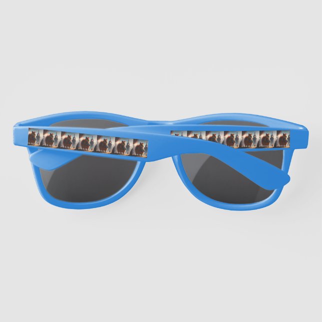 Sie nennen mich Mr. Quokka, Sonnenbrille (Rückseite)