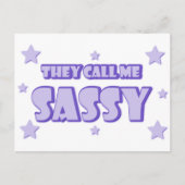 Sie nennen mich nüchtern postkarte (Vorderseite)