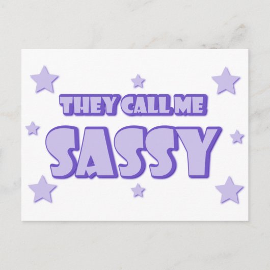 Sie nennen mich nüchtern postkarte (Vorderseite)