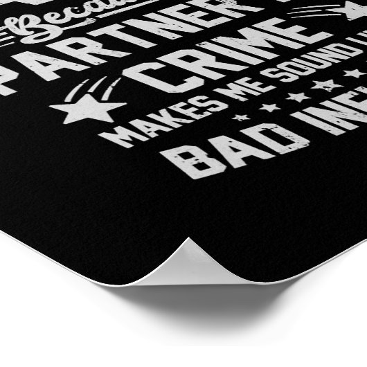 Sie nennen mich Papa, weil Partner im Verbrechen Poster (Ecke)