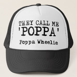 Sie nennen mich Poppa Wheelie Dirt Bike Motocross  Truckerkappe