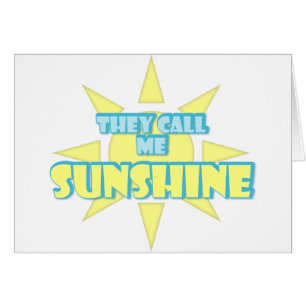 Sie nennen mich Sunshine