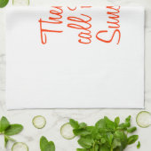 Sie nennen mich Sunshine Handtuch (Gefaltet)