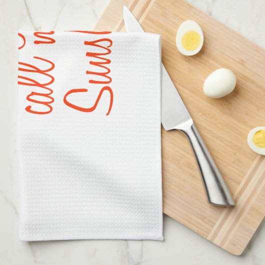 Sie nennen mich Sunshine Handtuch (Viertel Falte)