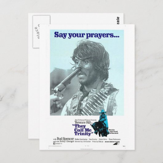 SIE NENNEN MICH TRINITY POSTCARD POSTKARTE (Vorne/Hinten)