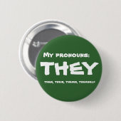 Sie oder Custom Pronoun Button (Vorne & Hinten)
