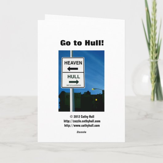 Sie Ol Ziege Karte (Rückseite)